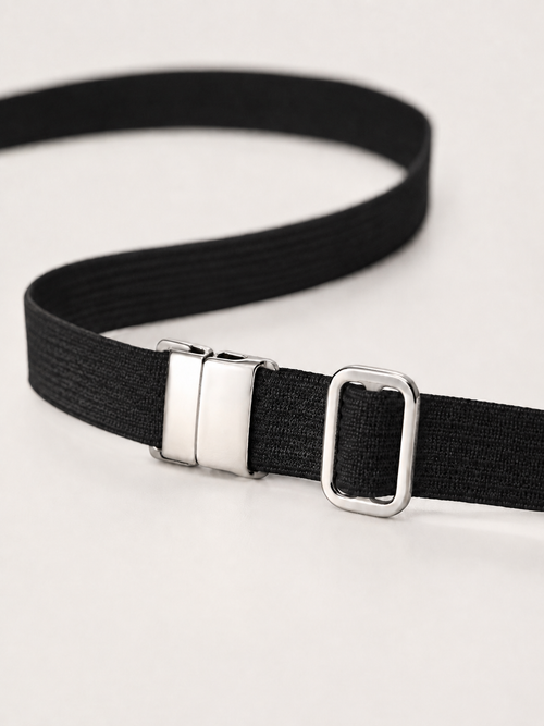Adjustable Dance Alignment Belt - Black