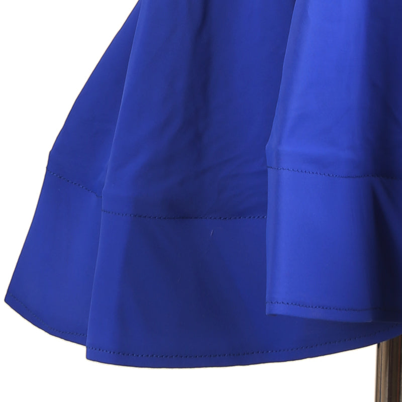 Customisable-Women's Navy Blue Round Neck Dance Wear Dance Dress Performance Wear