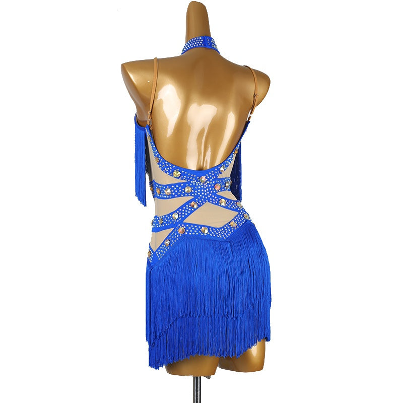 YZY Customisable-Women's Tassel DanceWear Dance Dress Performance Wear