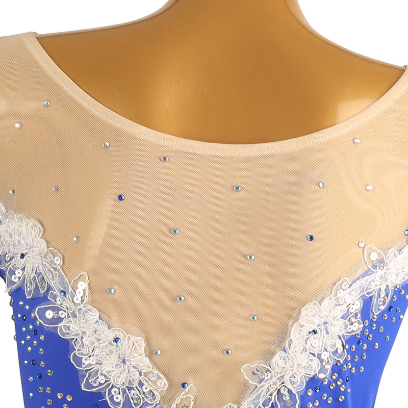 Customisable-Women's Modern Ballroom Dance Dress Waltz Dance Dress DanceWear
