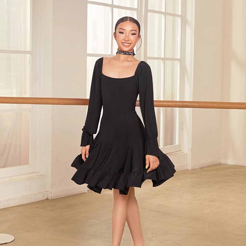 Z Girls Dance Dress DanceWear Training Performance Dress(Without Choker)