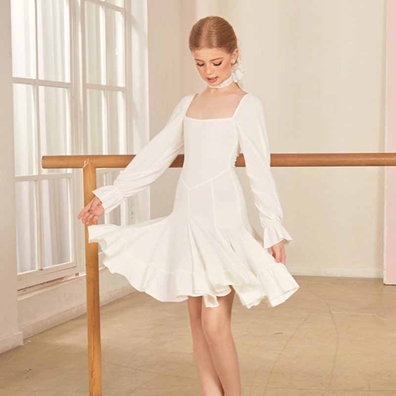Z Girls Dance Dress DanceWear Training Performance Dress(Without Choker)