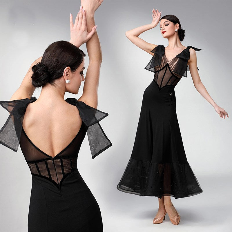 TID Customisable Women's Sleeveless Dance Dresses Performance Competition Dancewear