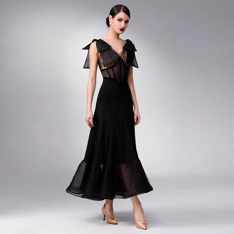 TID Customisable Women's Sleeveless Dance Dresses Performance Competition Dancewear