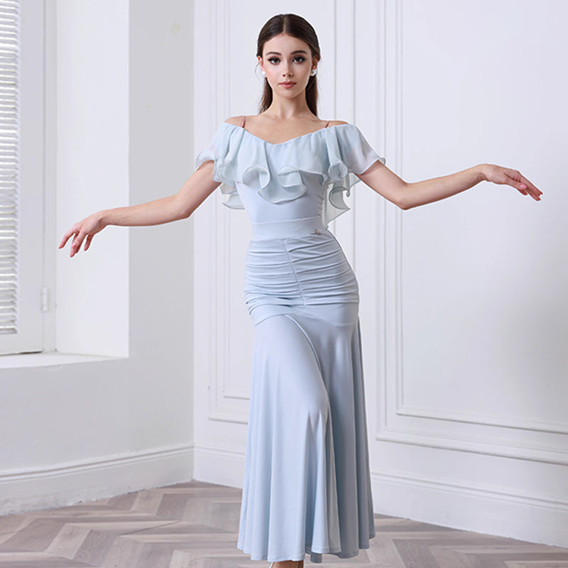 TID Women's Swing Modern Ballroom Waltz Dance Skirts DanceWear