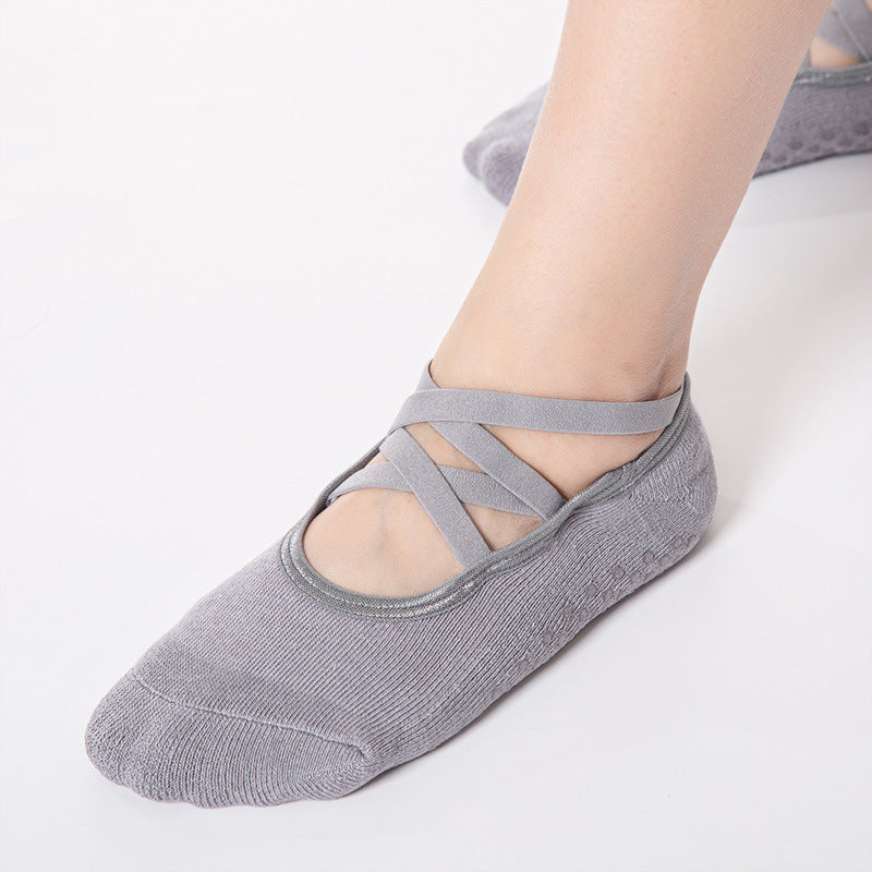 Full-Toe Yoga Pilates Grip Socks