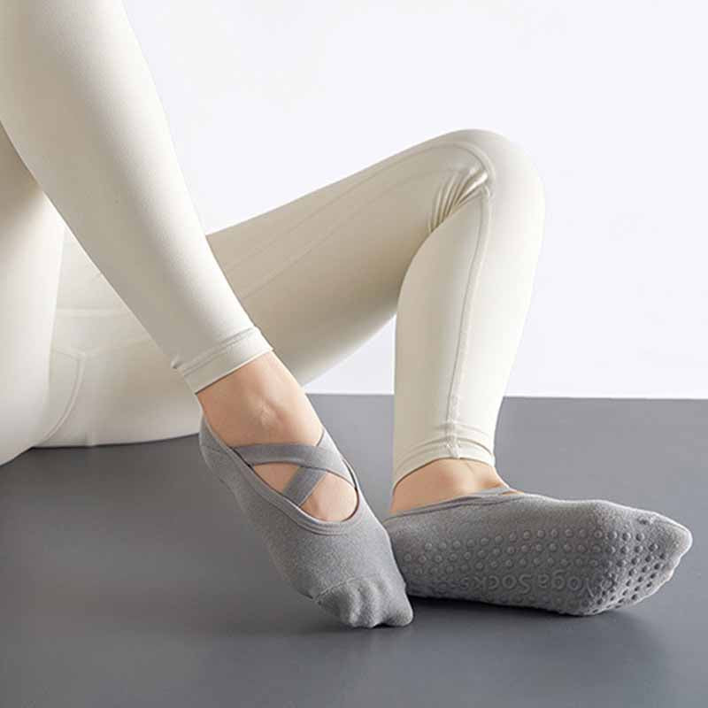 Full-Toe Yoga Pilates Grip Socks