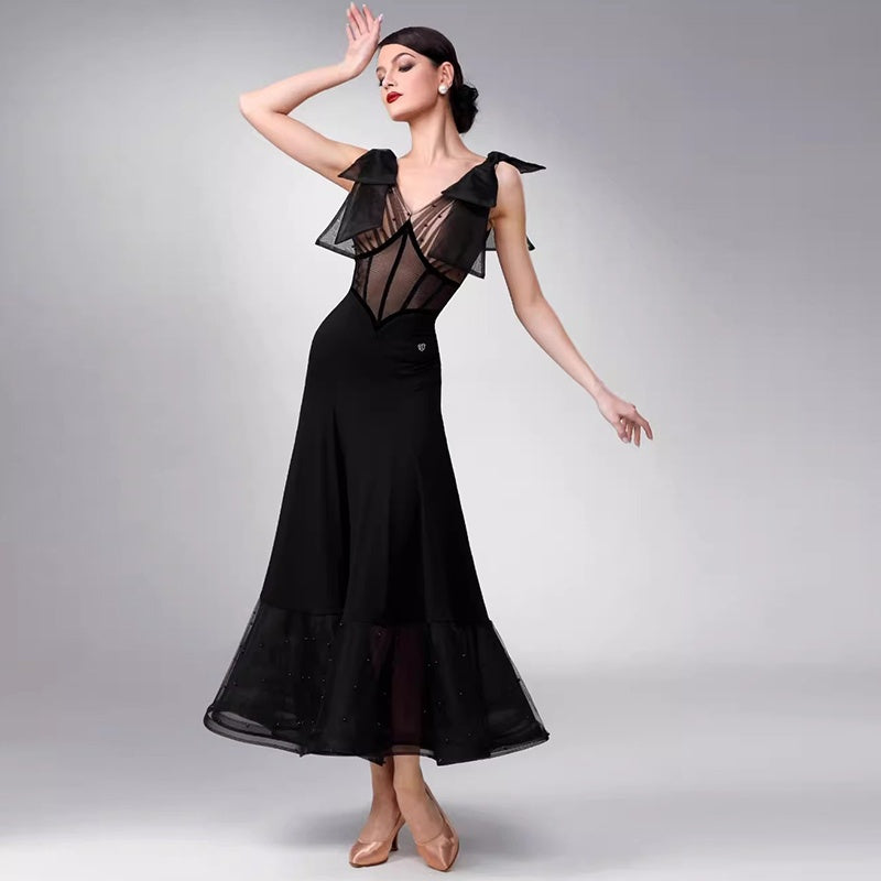 TID Customisable Women's Sleeveless Dance Dresses Performance Competition Dancewear