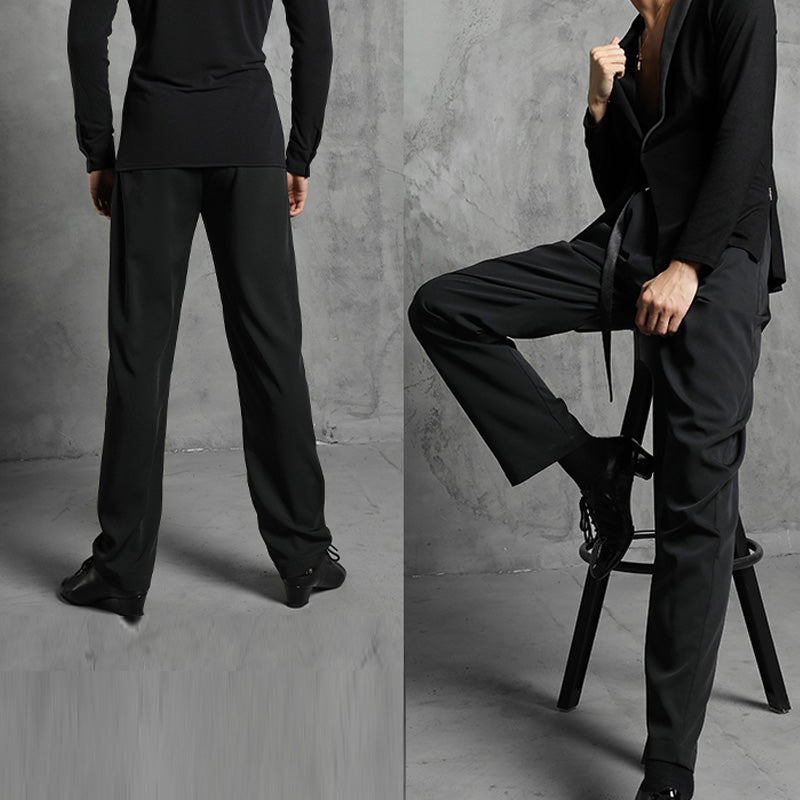 Z Men's Polyester Latin Pants Dance Wear
