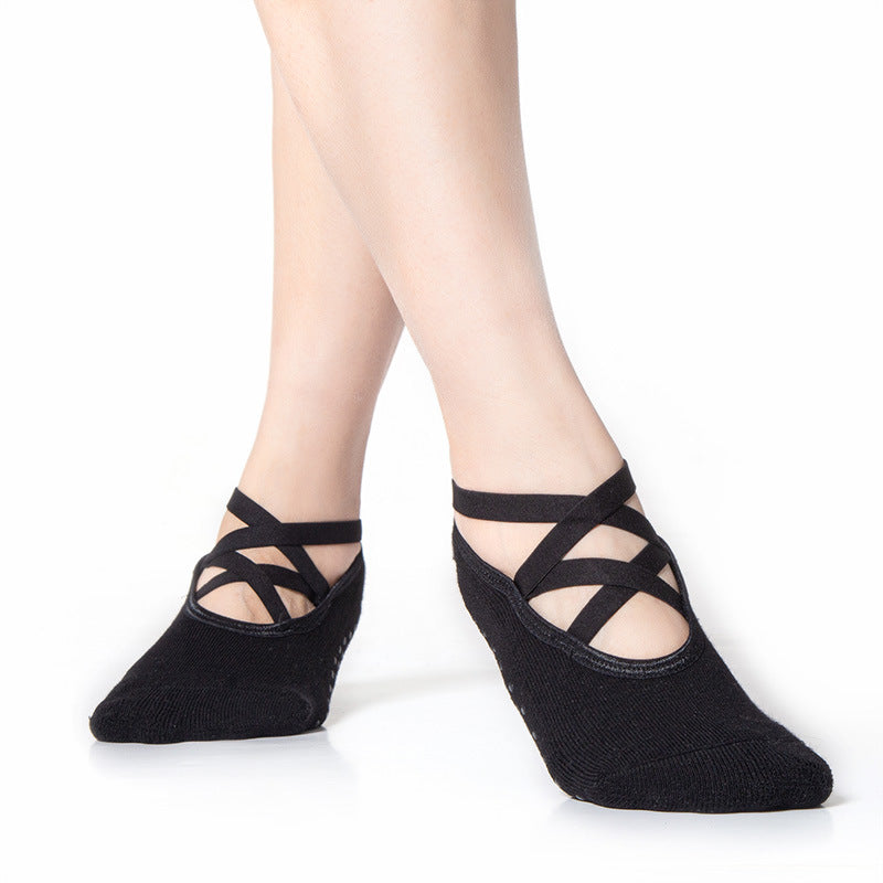 Full-Toe Yoga Pilates Grip Socks