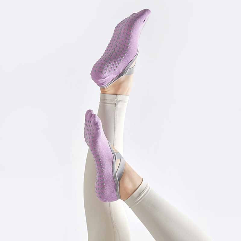 Full-Toe Yoga Pilates Grip Socks