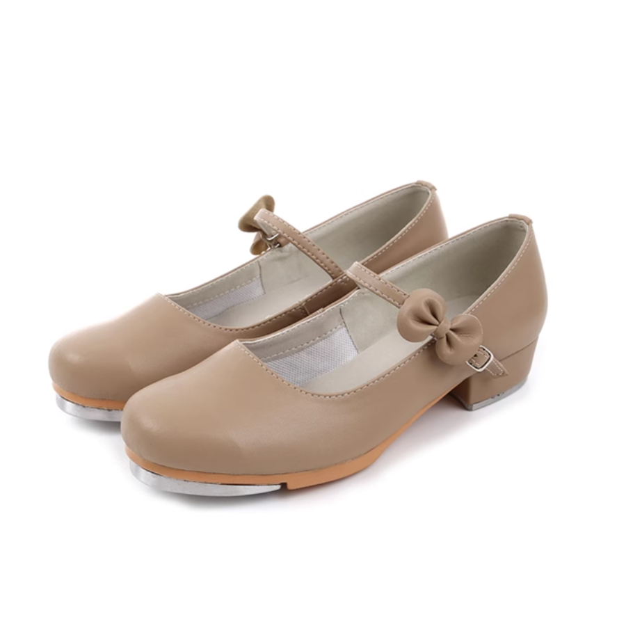 Women's Apricot 3cm Heel Tap Shoes  Dance Shoes