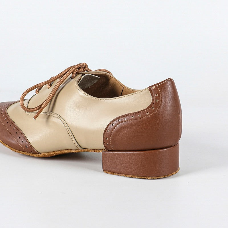 Men's 2cm Leatherette Heels Ballroom Dance Shoes
