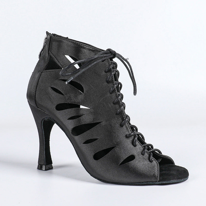 Women's Suede Customized Heel Heels Dance Boots Jazz Salsa Dancing Shoes