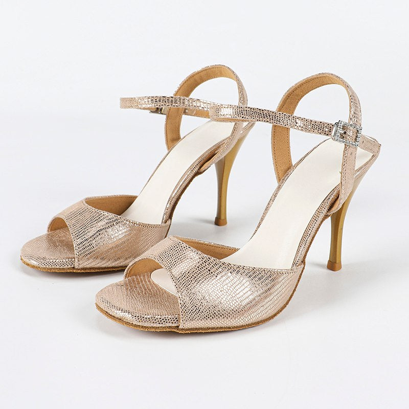 SHJ Women's Real Leather 7cm/9cm Heels Dance Shoes Tango Shoes