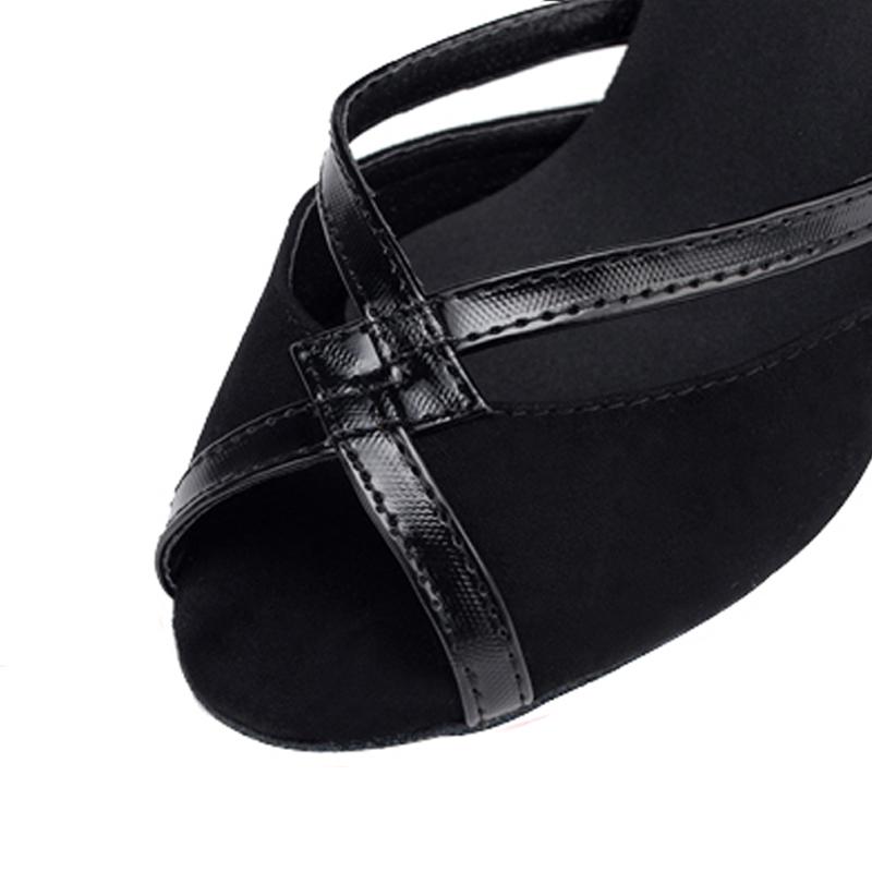 DS Women's Sude Customized Heel Latin Shoes/Ballroom Dance Shoes