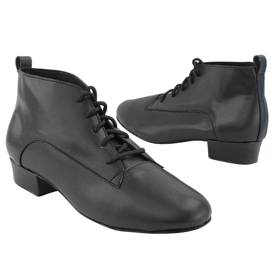 SH Women's Apricot 2.5cm Heel Jazz Shoes Lace-up Dance Heels Boots
