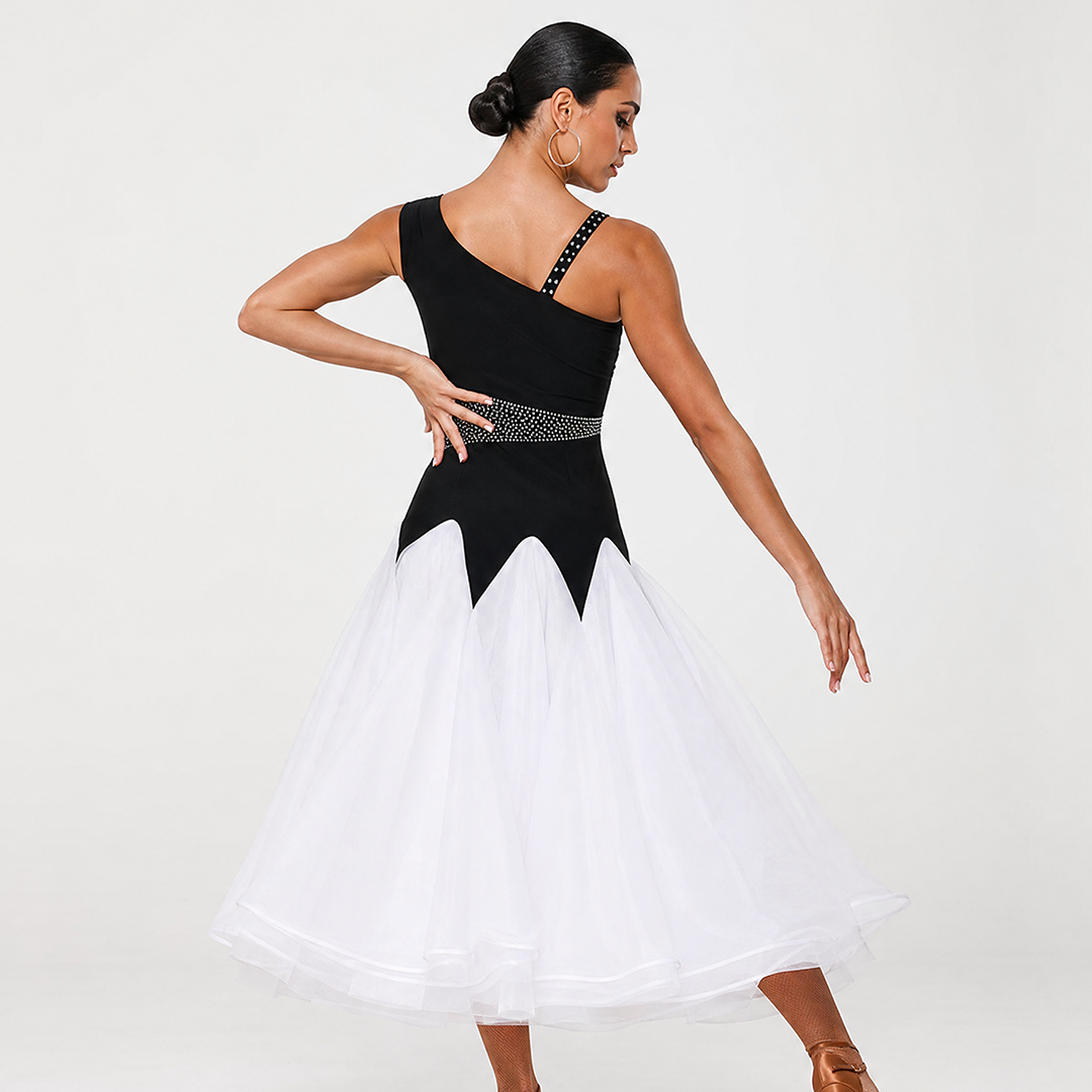 Customisable-Women's Sexy Modern Dance Performance Dress Competition Ballroom Dance Dress
