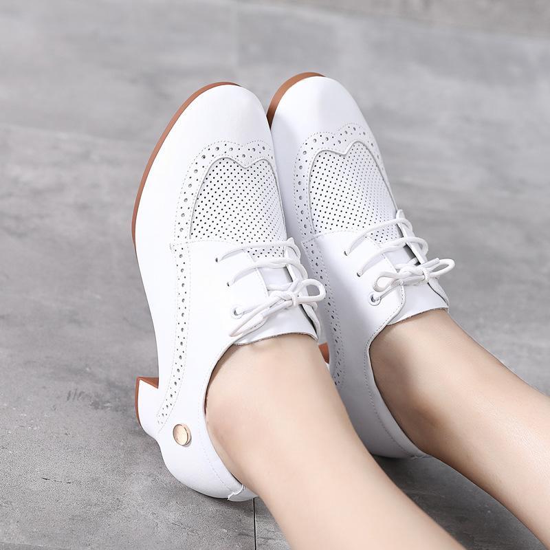 Women's Real Leather 3.5cm/5cm Heels  Ballroom Dance Shoes Teaching & Practice Shoes