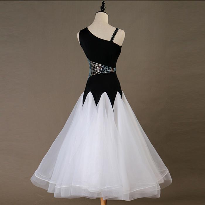 Customisable-Women's Sexy Modern Dance Performance Dress Competition Ballroom Dance Dress